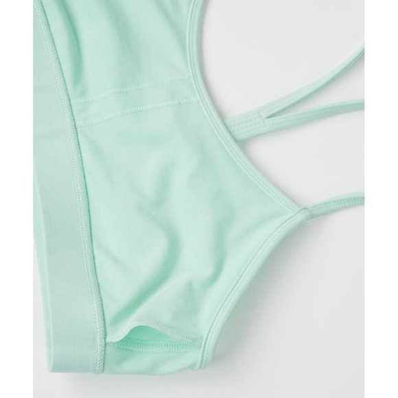 Lululemon Flow Y IV Racerback Sports Bra Sea Mist 6 - Picture 6 of 6